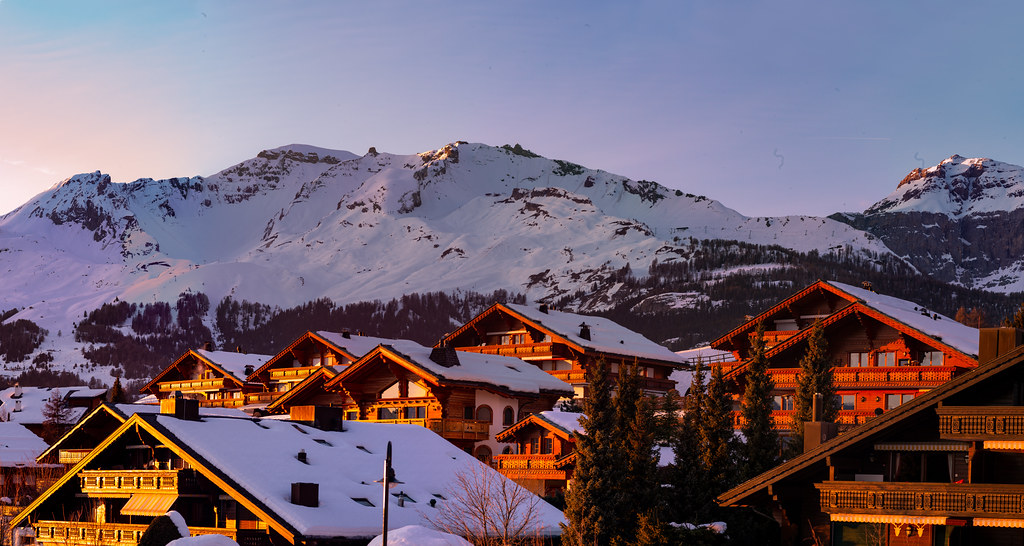 Skifahren in Crans Montana